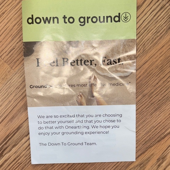 Down to Ground mattress pad cover and fitted grounding sheet. King - Picture 5 of 5